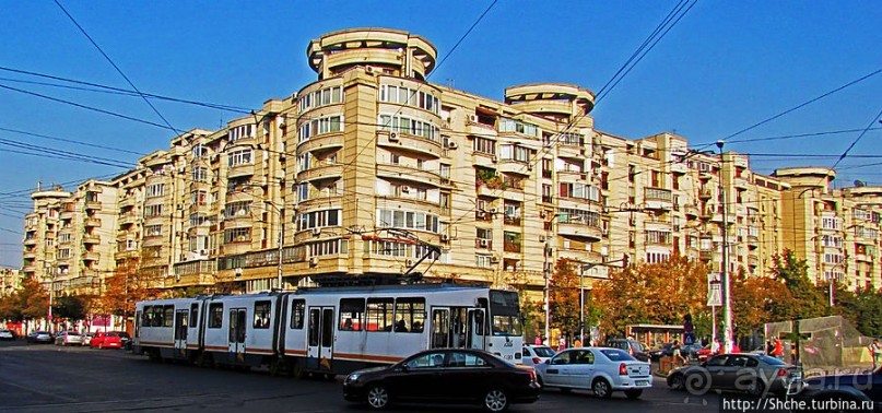 Современный город Бухарест