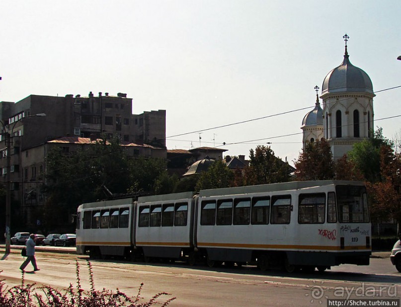 Современный город Бухарест