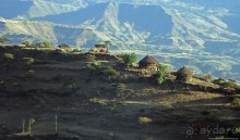 Эфиопские картинки. Дорога в Лалибелу. Регион Амхара