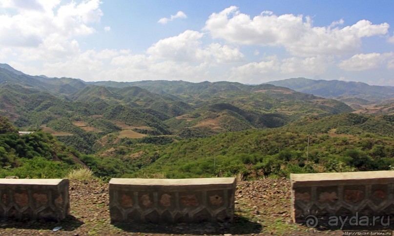 Эфиопские картинки. Дорога в Лалибелу. Регион Амхара