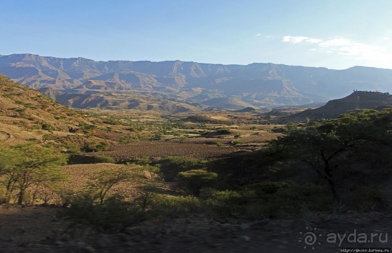 Эфиопские картинки. Дорога в Лалибелу. Регион Амхара