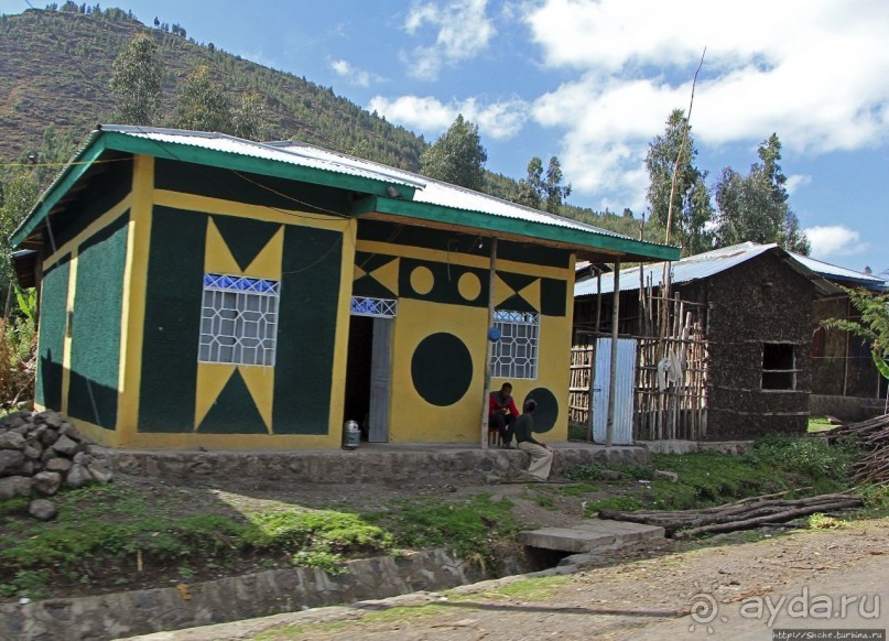 Эфиопские картинки. Дорога в Лалибелу. Регион Амхара