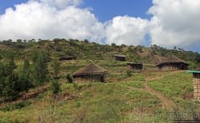 Эфиопские картинки. Дорога в Лалибелу. Регион Амхара