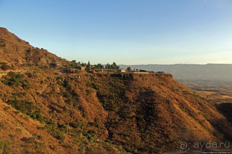 Эфиопские картинки. Дорога в Лалибелу. Регион Амхара