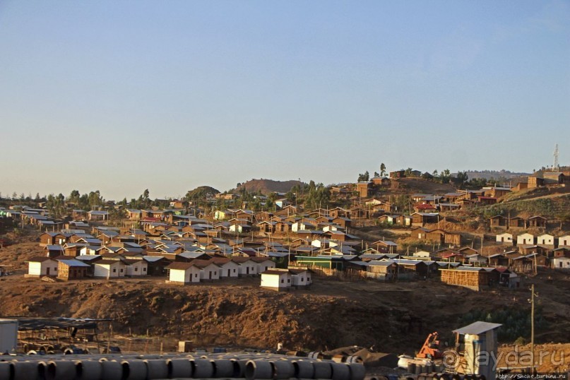 Эфиопские картинки. Дорога в Лалибелу. Регион Амхара