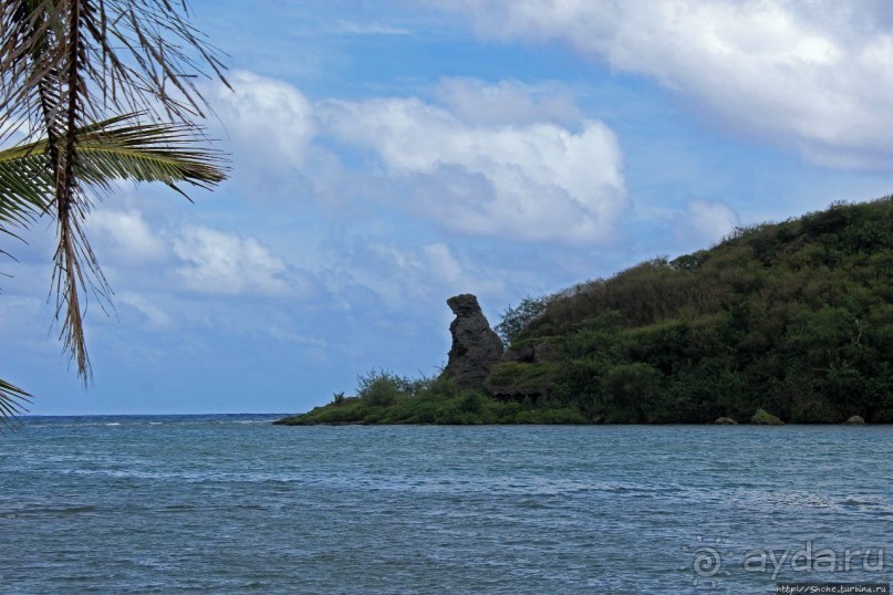 Медведь-скала на юге Гуама