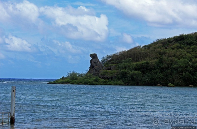 Медведь-скала на юге Гуама