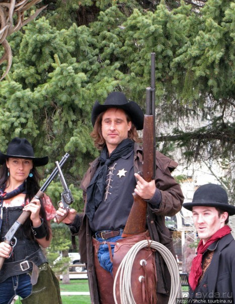 В Джексоне рекламу снимали...