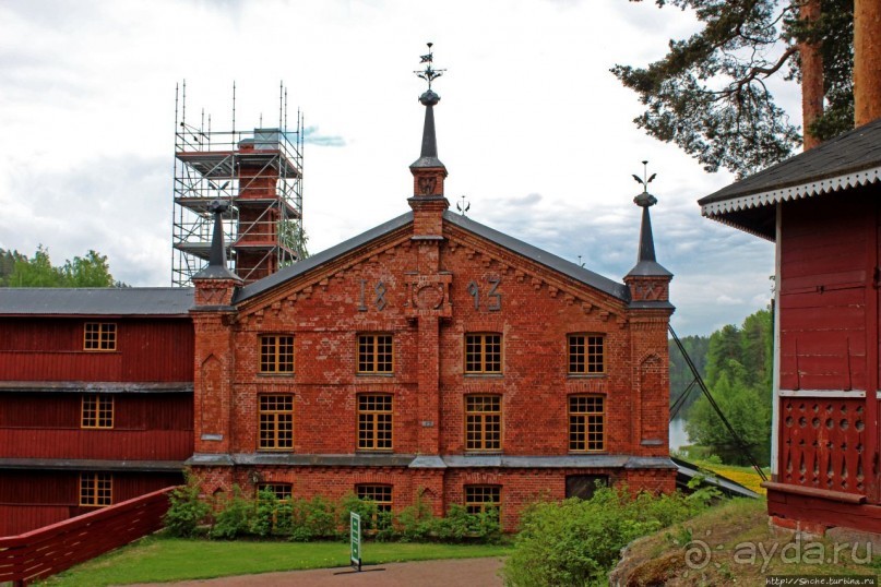 Верла — промышленный поселок в финском лесу ( ЮНЕСКО № 751)