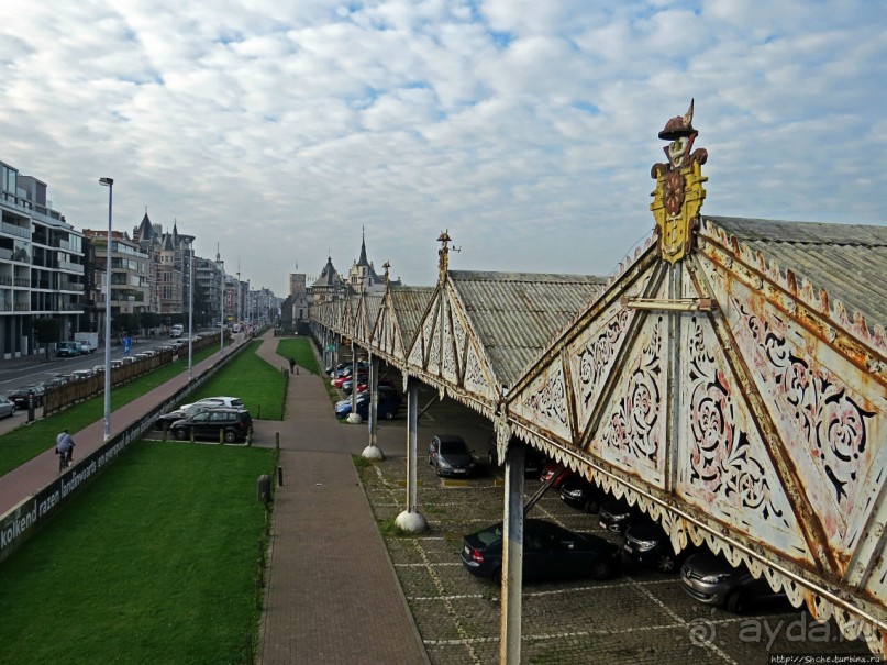 Антверпен. Набережная реки Шельды