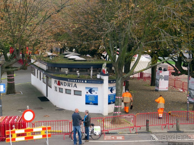 Антверпен. Набережная реки Шельды