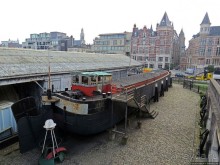 Антверпен. Набережная реки Шельды