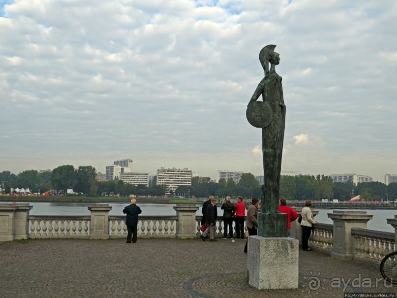 Антверпен. Набережная реки Шельды