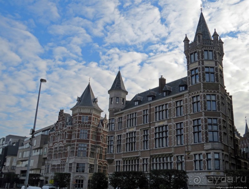 Антверпен. Набережная реки Шельды