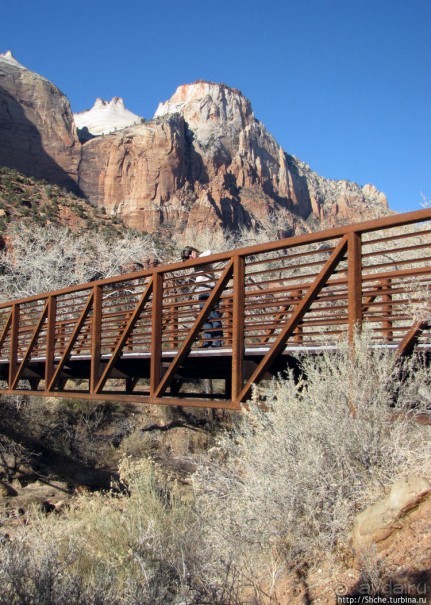 Национальный парк Зион — специфика зимнего автопосещения