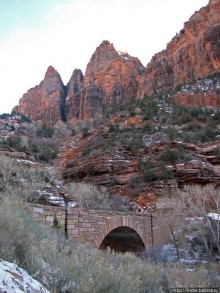 Национальный парк Зион — специфика зимнего автопосещения