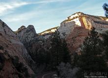 Национальный парк Зион — специфика зимнего автопосещения