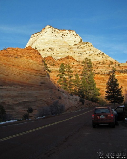 Национальный парк Зион — специфика зимнего автопосещения