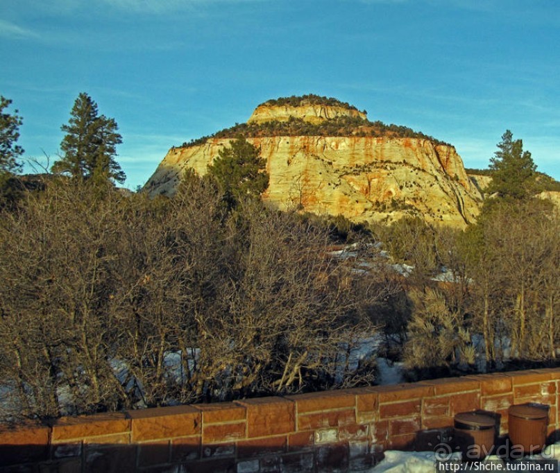 Национальный парк Зион — специфика зимнего автопосещения
