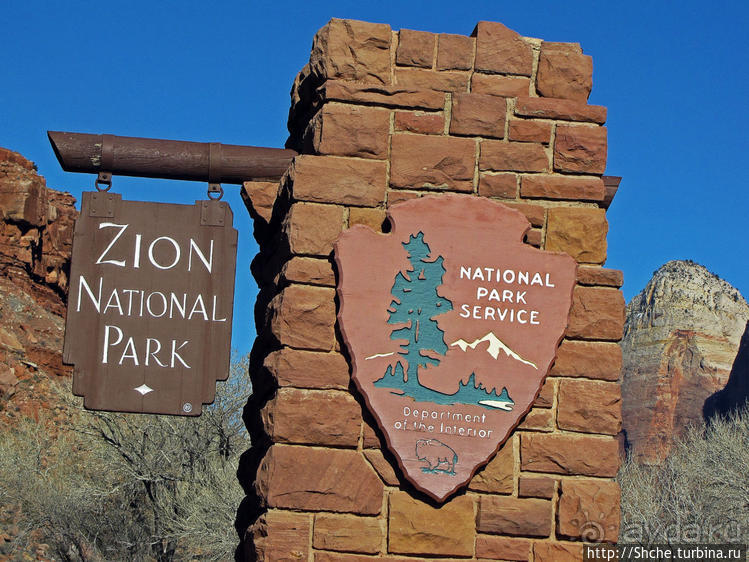 Национальный парк Зион — специфика зимнего автопосещения