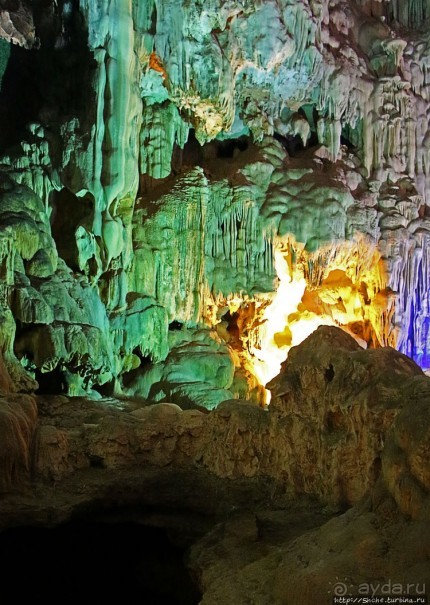 Пещера "Небесный дворец" — 50 оттенков радуги