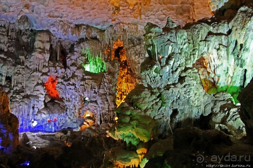 Пещера "Небесный дворец" — 50 оттенков радуги