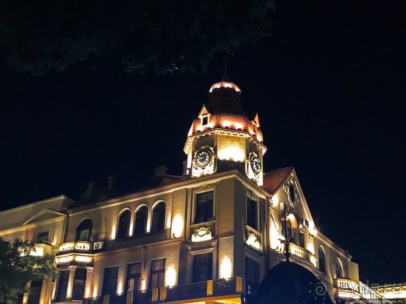 Ночные города... Первая прогулка по Баку 