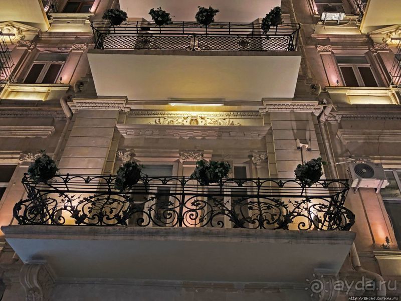 Ночные города... Первая прогулка по Баку 