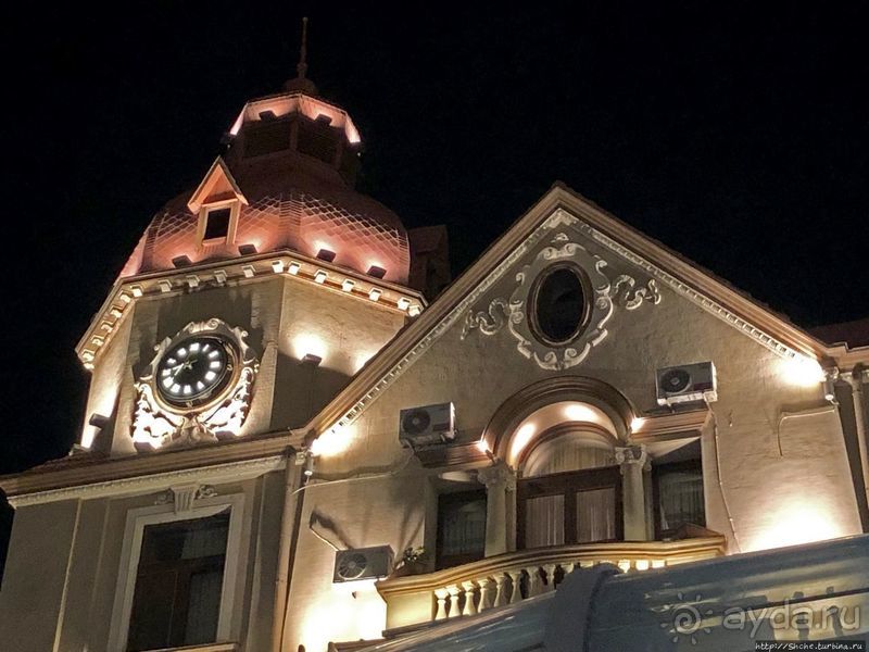 Ночные города... Первая прогулка по Баку 