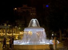 Ночные города... Первая прогулка по Баку 