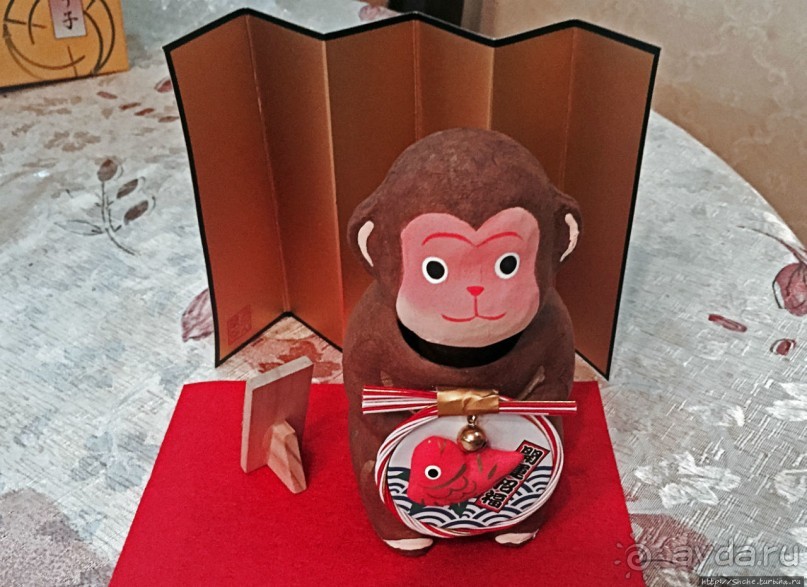 Верность традиции: обезьяна от друзей из Японии