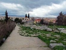 Руины древней Агоры и храм Гефеста