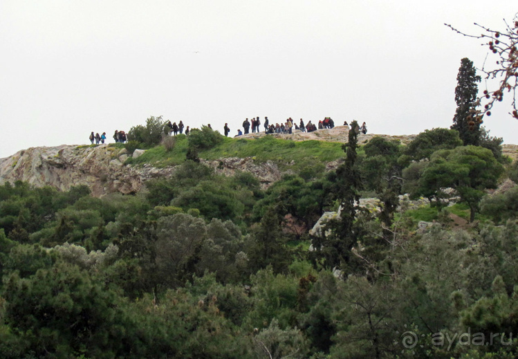 Руины древней Агоры и храм Гефеста