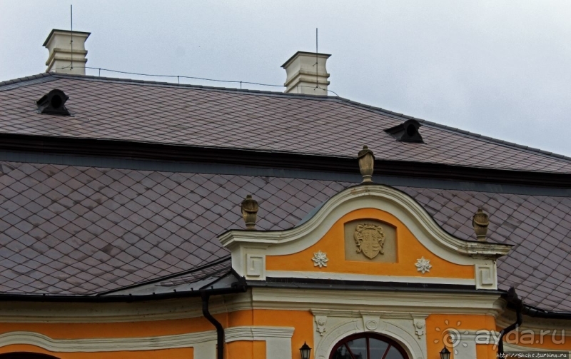 Местечковый замок 18 века в Вашарошнамени