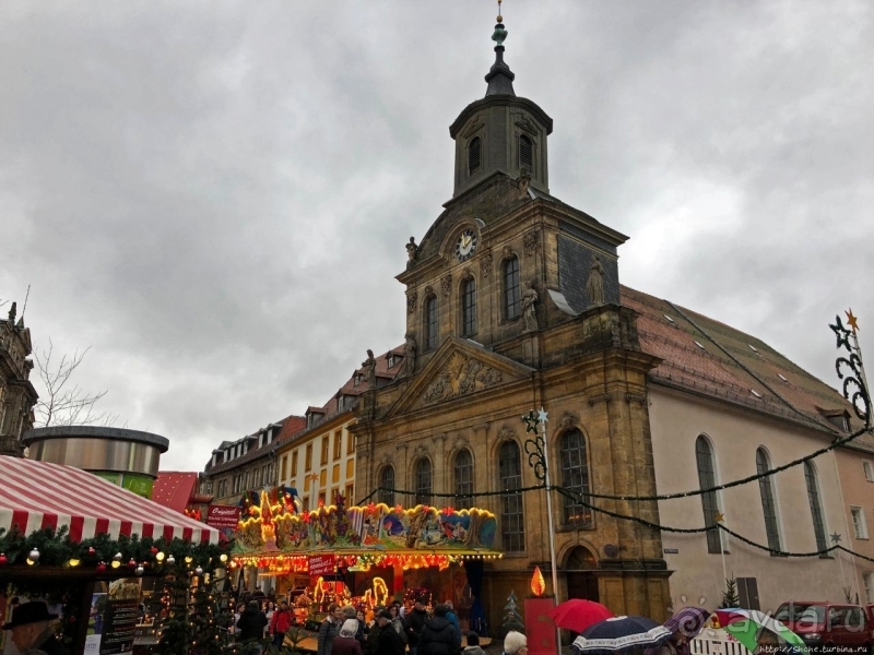 Spitalkirche в Байройте — церковь, старее, чем город