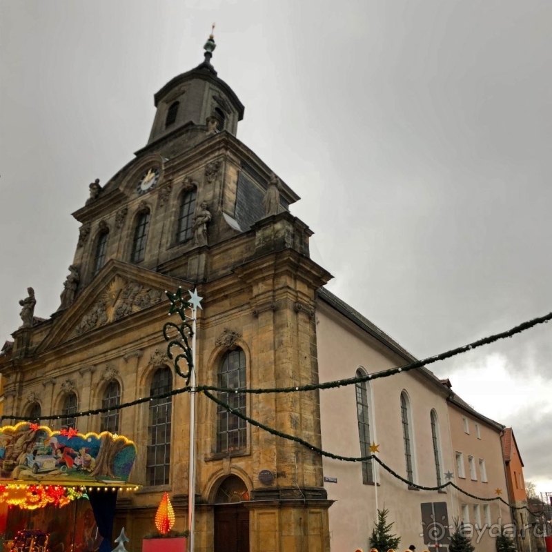 Spitalkirche в Байройте — церковь, старее, чем город