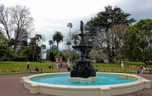 Альберт Парк — на мой вкус, самое интересное место в Окленде