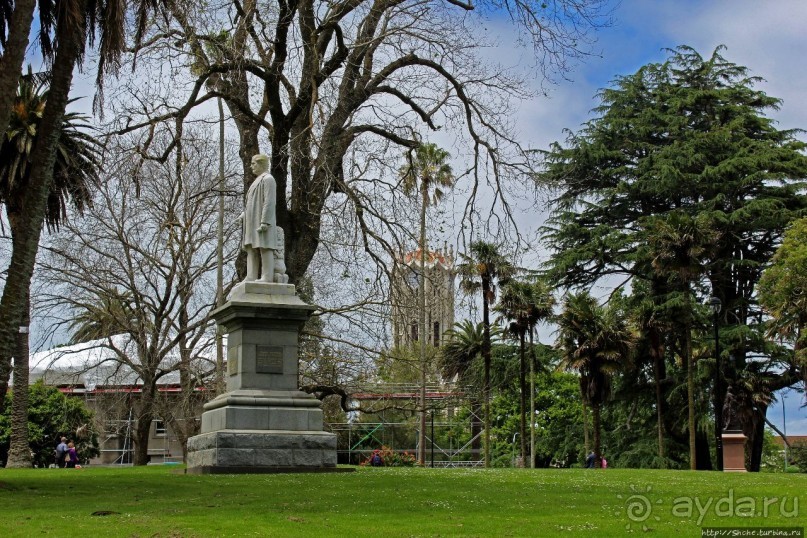 Альберт Парк — на мой вкус, самое интересное место в Окленде