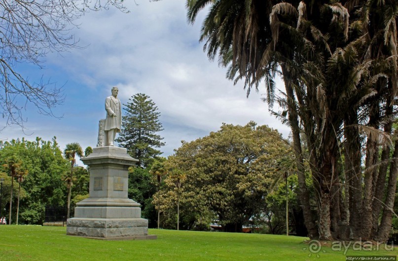 Альберт Парк — на мой вкус, самое интересное место в Окленде