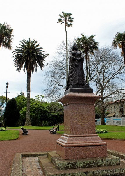 Альберт Парк — на мой вкус, самое интересное место в Окленде