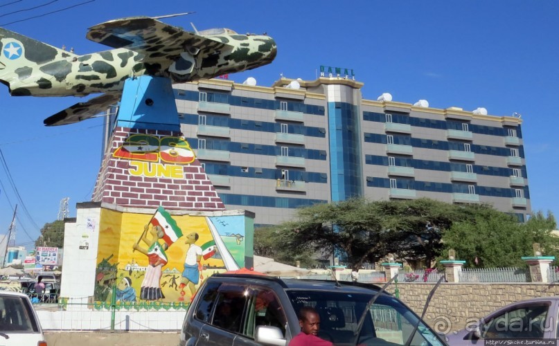 На удивление, практически фешенебельный отель в Сомалиленде