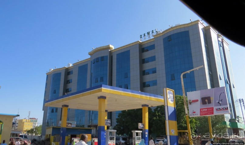 На удивление, практически фешенебельный отель в Сомалиленде