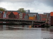 Домики на сваях — визитная карточка Тронхейма