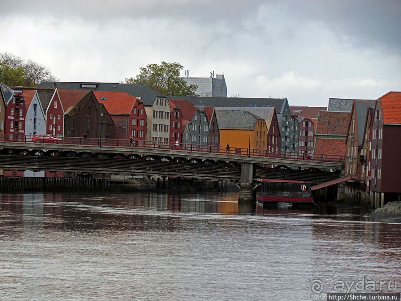 Домики на сваях — визитная карточка Тронхейма