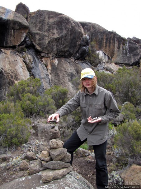 Zebra Rock. Акклиматизация на Килиманджаро на 3700-4100 м.