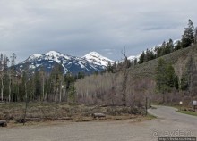 Гора Grand Teton и озеро Taggart, по нац.парку на авто