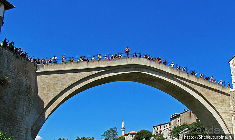 Прыжки со Старого моста в реку