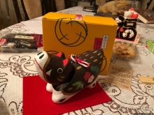 Свинья, точнее кабан правильный — десятое окимоно из Японии