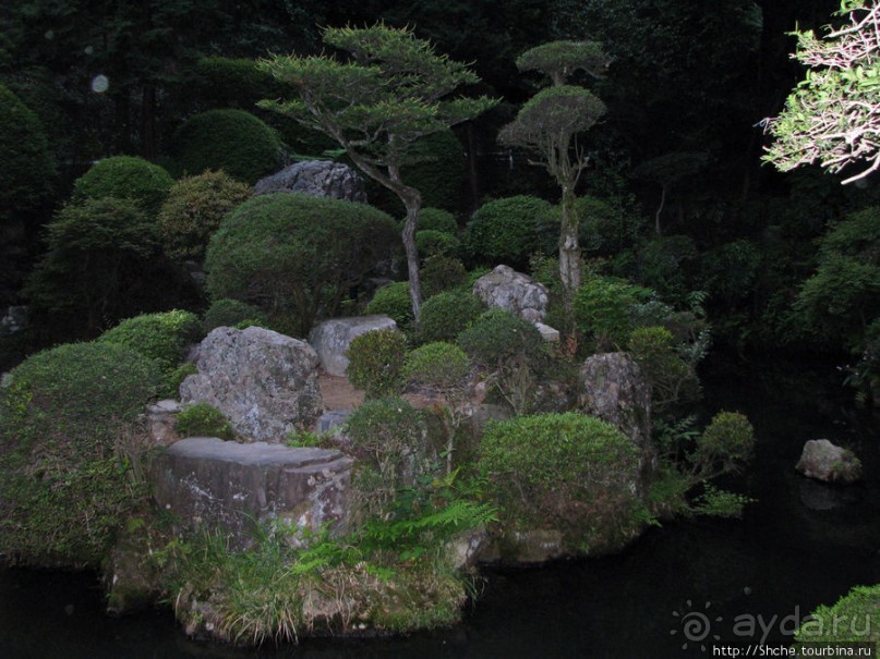 Второе посещение храма Utsutsu, сумерки...