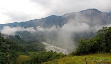 N.P. Cayambe-Coca — горы, реки, водопады. Дорога в облаках